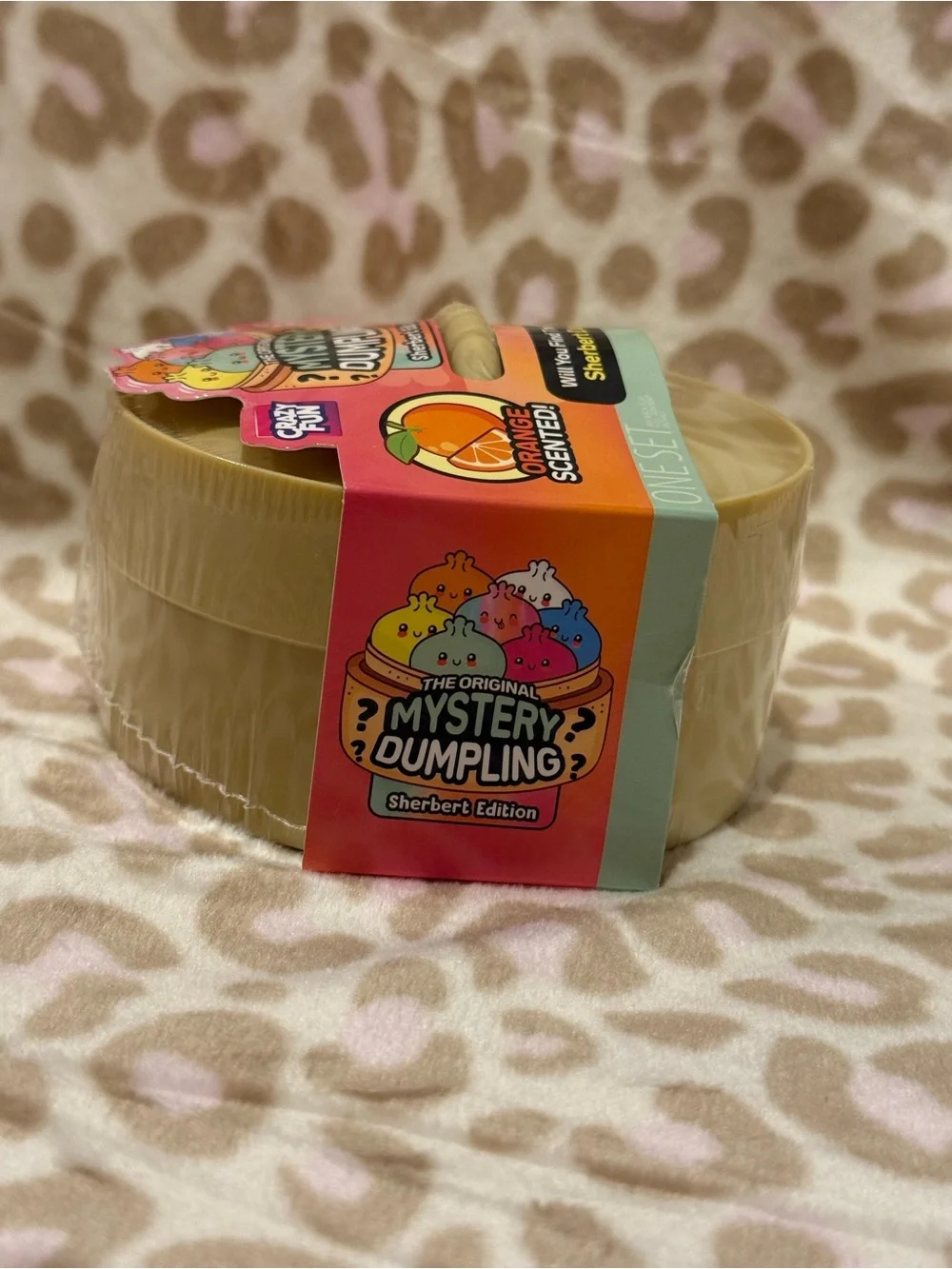 Crazy Fun Original Mystery Dumpling Sherbet Edition Orange Scented New & Sealed